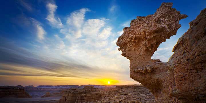 Nazionale Parco Geologico di Yadan di Dunhuang