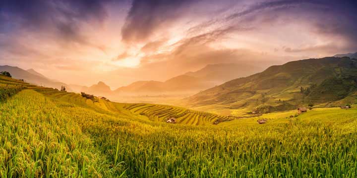 Terrazas de arroz de Longji Guilin