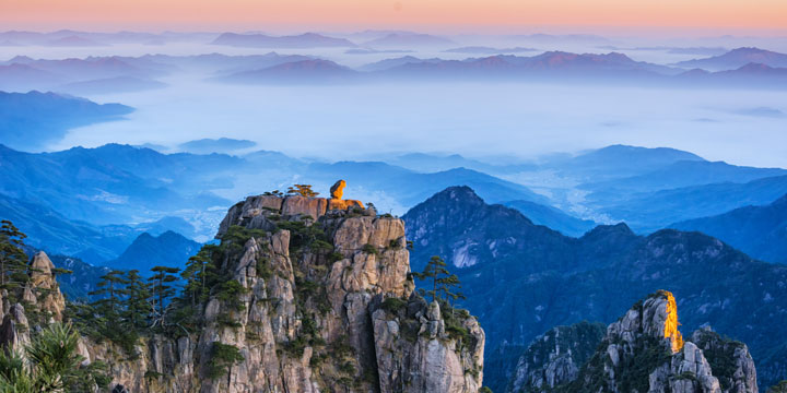 Monte. Huangshan