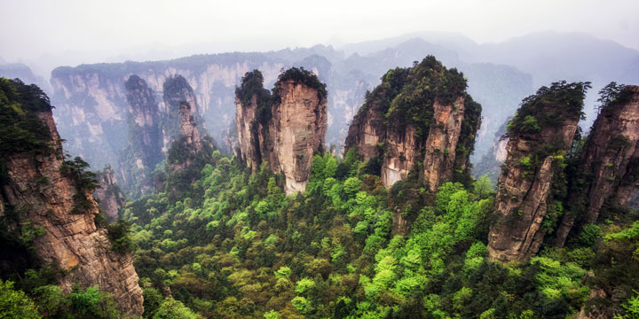 Tour Scenico di 10 Giorni a Zhangjiajie e al Monte Huangshan