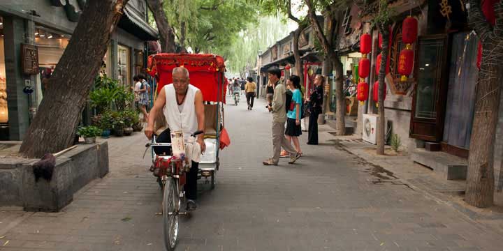 Tour dell'Hutong in risciò