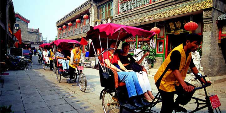 Tour dell'Hutong in risciò