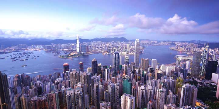 Vista dal Victoria Peak