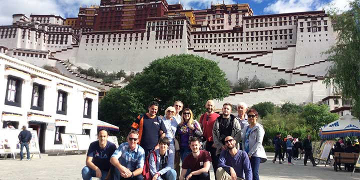 Palazzo del Potala nel Tibet