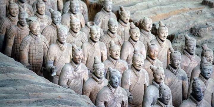 Guerreros de terracota
