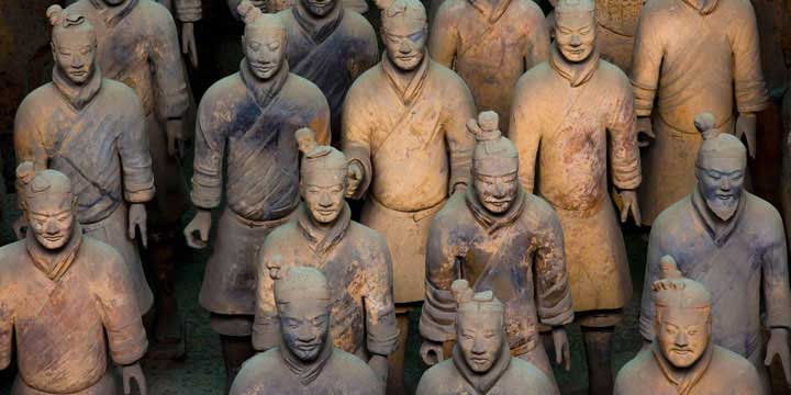 Qin Guerrieri di terracotta