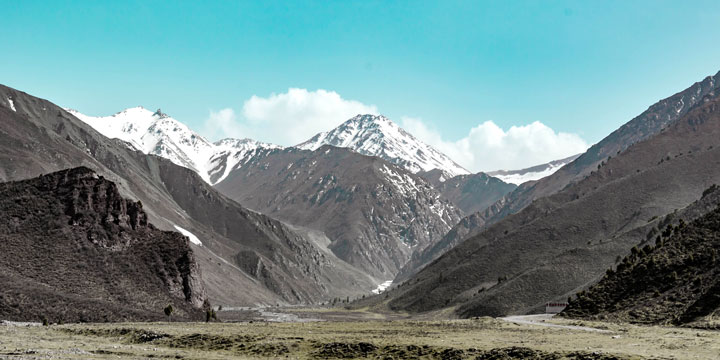 Montagna Sole e Luna a Xining