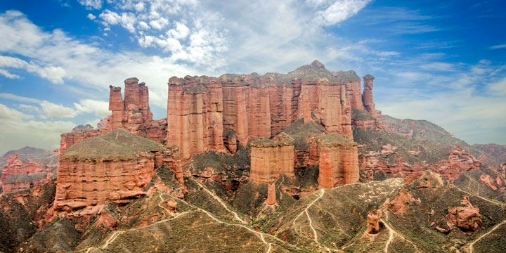 Parco della morfologia di Zhangye Danxia